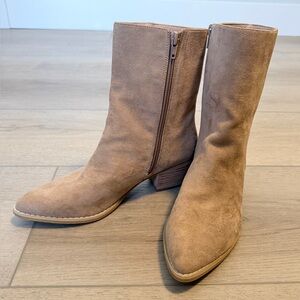 🌶️ Mi.iM Tan Suede Boots. Size 7.5